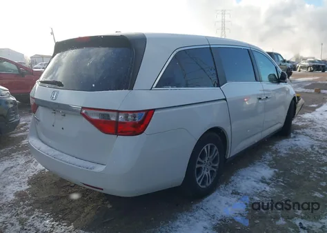 2012 Honda Odyssey Ex-L z USA, uszkodzony, nr VIN 5FNRL5H61CB008828